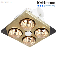 Nhà cung cấp đèn sưởi nhà tắm Kottmann âm trần K4BT